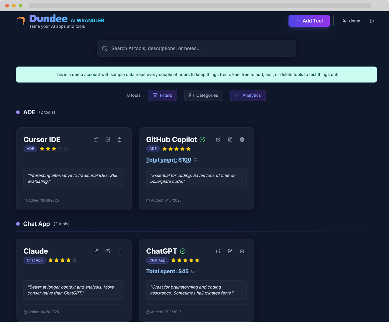 Dundee AI Wrangler Tools